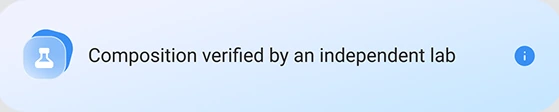 Inline composition-verified marker